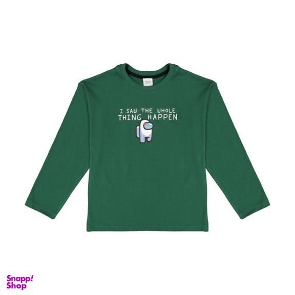 تی شرت آستین بلند بچگانه جی بی جو (Jibijo) مدل Among Us کد 3035