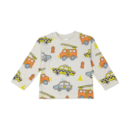 تی شرت آستین بلند پسرانه جی بی جو (Jibijo) مدل Fireman کد 3026