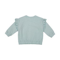 سویشرت دخترانه جی بی جو (Jibijo) مدل چین دار کد 668 آبی