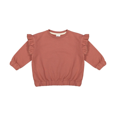 سویشرت دخترانه جی بی جو (Jibijo) مدل چین دار کد 668 صورتی چرک