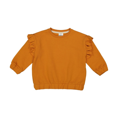 سویشرت دخترانه جی بی جو (Jibijo) مدل چین دار کد 668 زرد