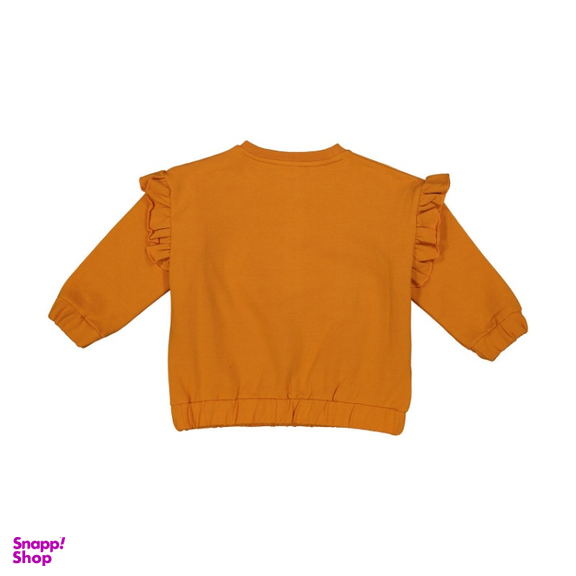 سویشرت دخترانه جی بی جو (Jibijo) مدل چین دار کد 668 زرد