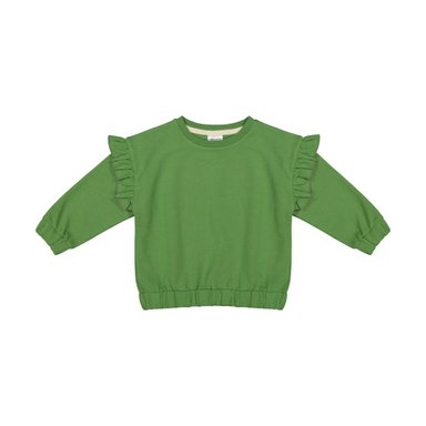 سویشرت دخترانه جی بی جو (Jibijo) مدل چین دار کد 668 سبز