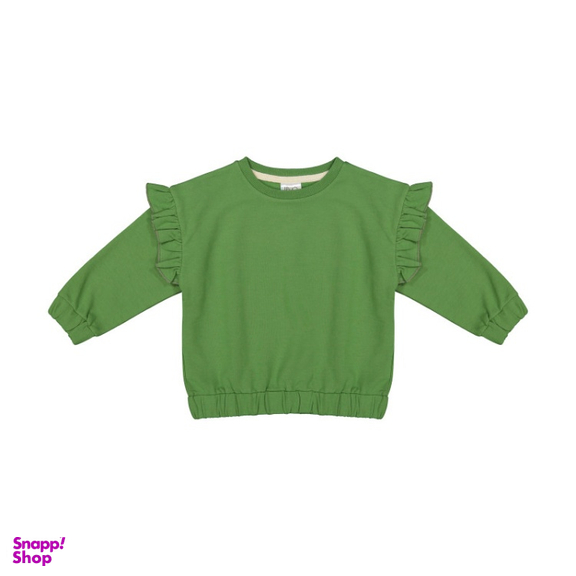 سویشرت دخترانه جی بی جو (Jibijo) مدل چین دار کد 668 سبز