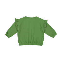 سویشرت دخترانه جی بی جو (Jibijo) مدل چین دار کد 668 سبز