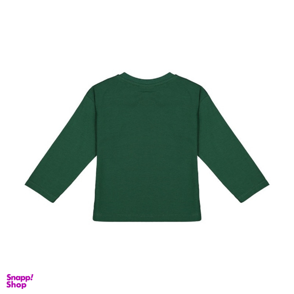 تیشرت آستین بلند پسرانه جی بی جو (Jibijo) مدل 3027 رنگ سبز