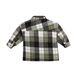 پیراهن بچگانه جی بی جو (Jibijo) مدل Shacket کد 675 رنگ سبز