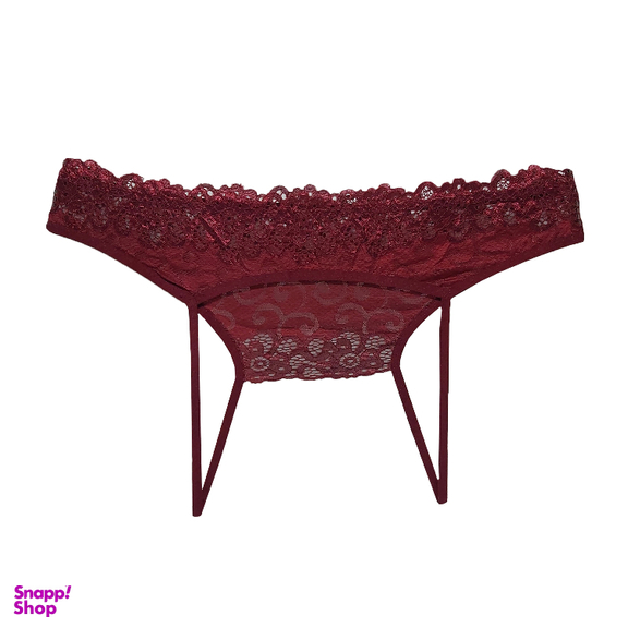 شورت زنانه مدل M-FER_4812 رنگ زرشکی