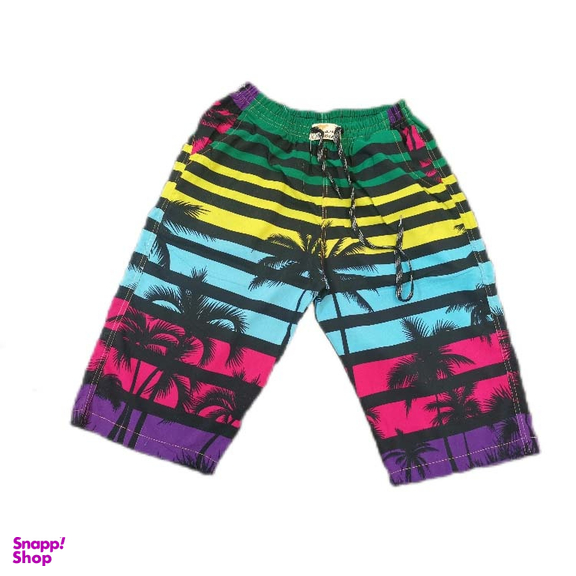 شلوارک راحتی مردانه طرح هاوایی کد 5