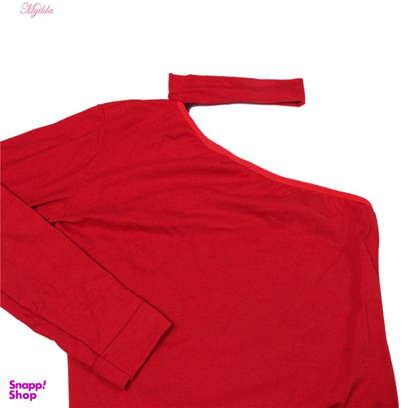 بادی آستین بلند زنانه ماییلدا (Mayilda) مدل 3684-7015 رنگ قرمز