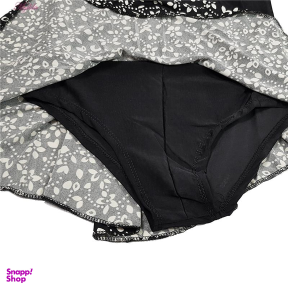 مایو زنانه ماییلدا (Mayilda) مدل دامن دار کد 3794 رنگ مشکی