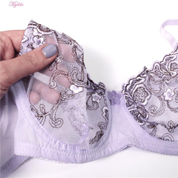 سوتین زنانه کارنا رز (Karena Rose) مدل فنردار کد 3377-2 رنگ یاسی