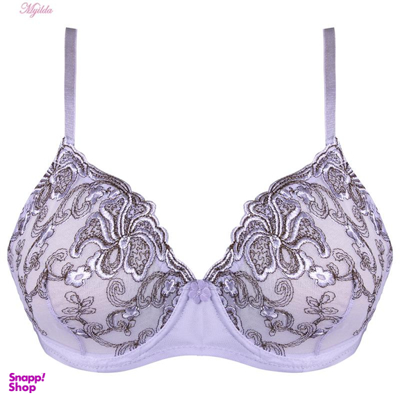 سوتین زنانه کارنا رز (Karena Rose) مدل فنردار کد 3377-2 رنگ یاسی