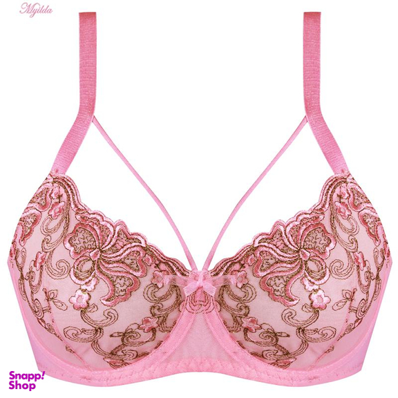 سوتین زنانه کارنا رز (Karena Rose) مدل فنردار کد 3377-4 رنگ صورتی