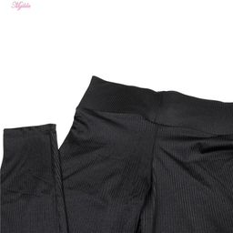 لگینگ زنانه فیتن فرخ زادی (Fitan Farokh Zadi) مدل کبریتی کد 3686-313 رنگ مشکی
