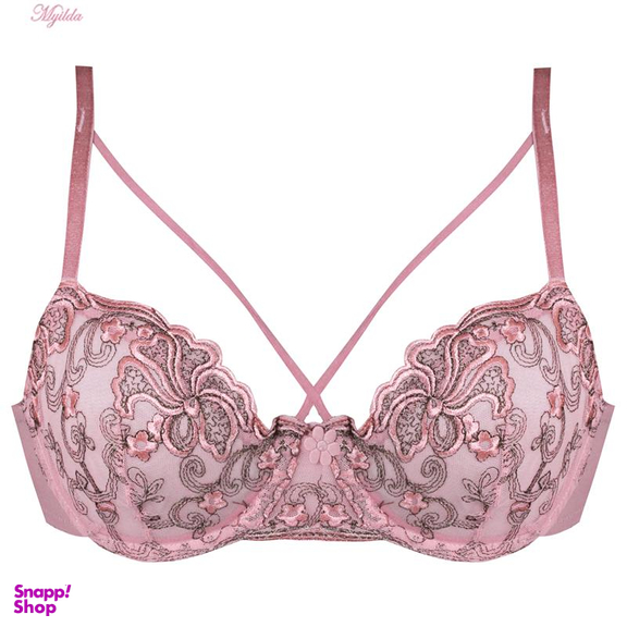 سوتین زنانه کارنا رز (Karena Rose) مدل فنردار کد 3377-17 رنگ صورتی