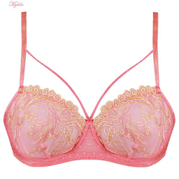ست شورت و سوتین زنانه کارنا رز (Karena Rose) مدل فنردار کد 3378-13 رنگ صورتی روشن