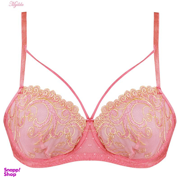 ست شورت و سوتین زنانه کارنا رز (Karena Rose) مدل فنردار کد 3378-13 رنگ صورتی روشن
