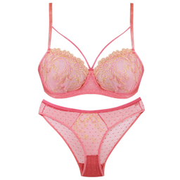 ست شورت و سوتین زنانه کارنا رز (Karena Rose) مدل فنردار کد 3378-13 رنگ صورتی روشن