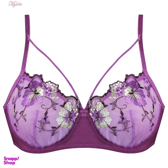 ست شورت و سوتین زنانه کارنا رز (Karena Rose) مدل فنردار کد 3378-16 رنگ بنفش