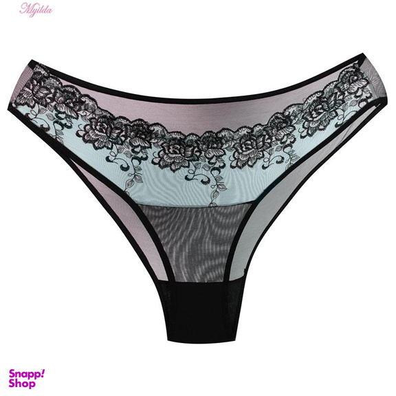 ست شورت و سوتین زنانه کارنا رز (Karena Rose) مدل فنردار کد 3380 رنگ آبی روشن