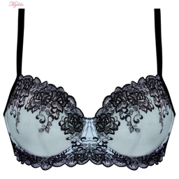 ست شورت و سوتین زنانه کارنا رز (Karena Rose) مدل فنردار کد 3380 رنگ آبی روشن