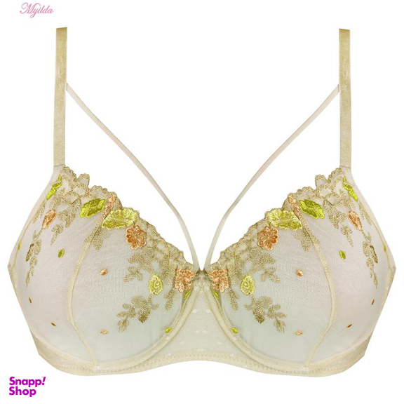 ست شورت و سوتین زنانه کارنا رز (Karena Rose) مدل فنردار کد 3378-15 رنگ کرم