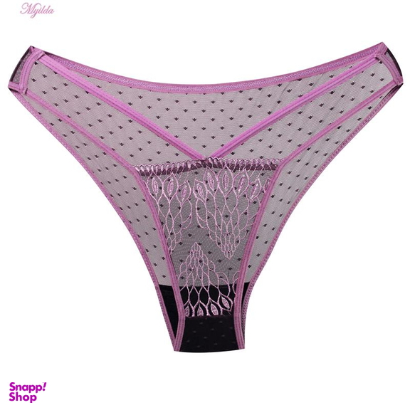 ست شورت و سوتین زنانه کارنا رز (Karena Rose) مدل فنردار کد 3380 رنگ بنفش