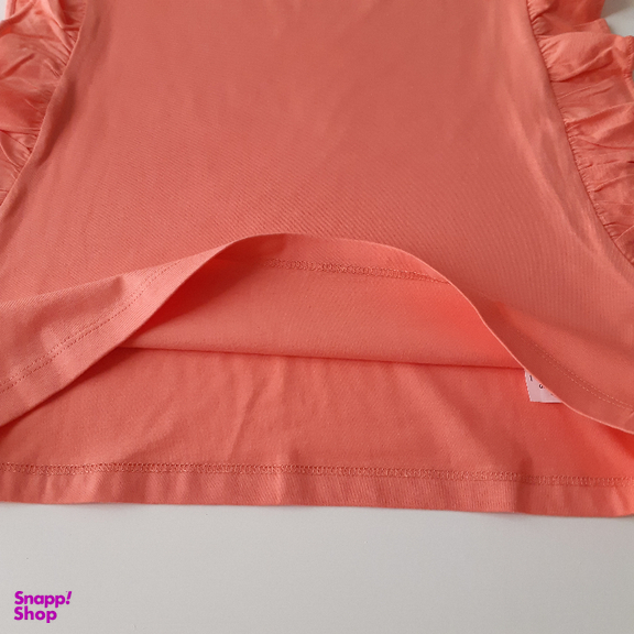 تاپ کراپ زنانه ریزرود (Reserved) رنگ مرجانی