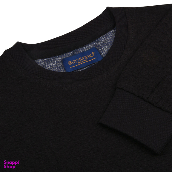 بلوز مردانه جی تی هوگرو (GT Hugero) کد 10280 رنگ مشکی