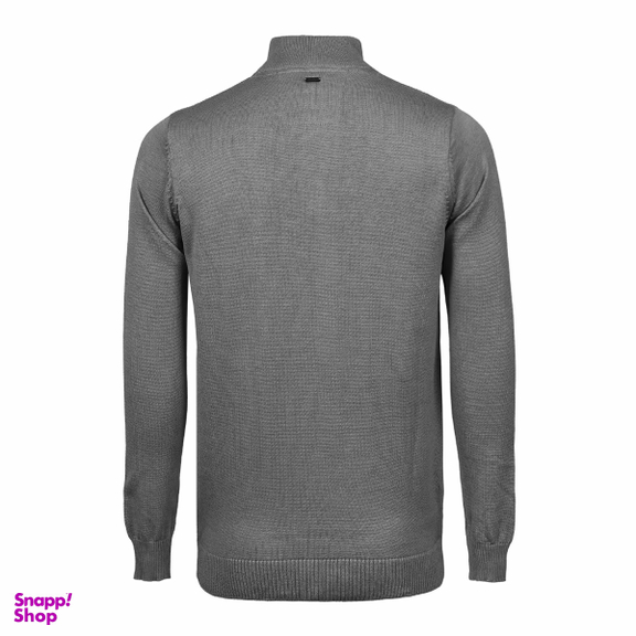 بافت یقه زیپدار مردانه جی تی هوگرو (GT Hugero) کد 10122 رنگ شتری