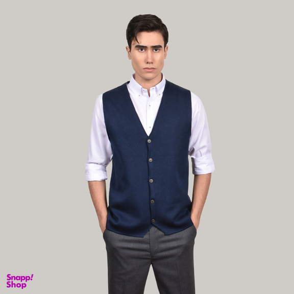 ژیله بافت مردانه جی تی هوگرو (GT Hugero) کد 10114 رنگ شتری