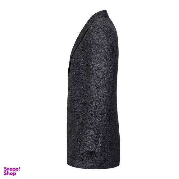 پالتو مردانه جی تی هوگرو (GT Hugero) کد 10113 رنگ طوسی تیره