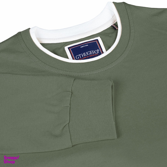 دورس یقه گرد مردانه جی تی هوگرو (GT Hugero) کد 10110 رنگ کرم