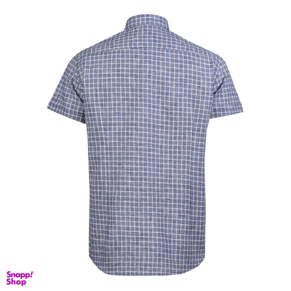 پیراهن آستین کوتاه مردانه جی تی هوگرو (GT Hugero) کد 10126 رنگ طوسی تیره