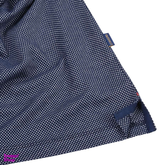 پلوشرت مردانه جی تی هوگرو (GT Hugero) کد 10189 رنگ آبی تیره