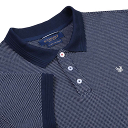 پلوشرت مردانه جی تی هوگرو (GT Hugero) کد 10189 رنگ آبی تیره