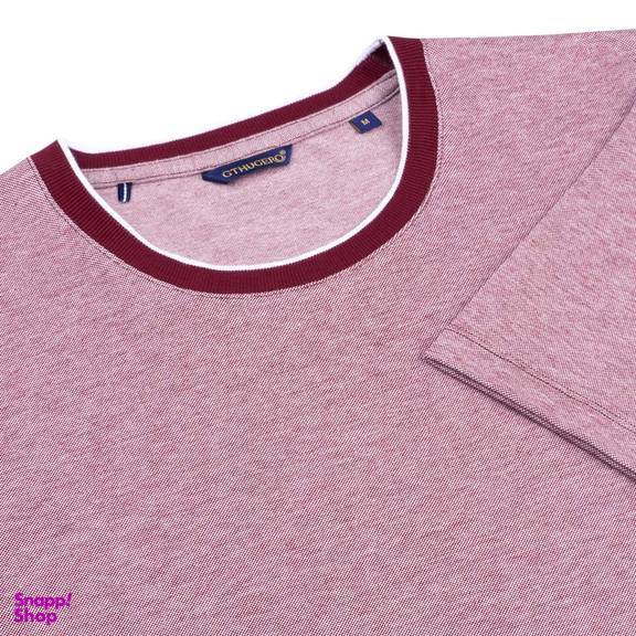 تیشرت مردانه جی تی هوگرو (GT Hugero) کد 10198 رنگ قرمز تیره