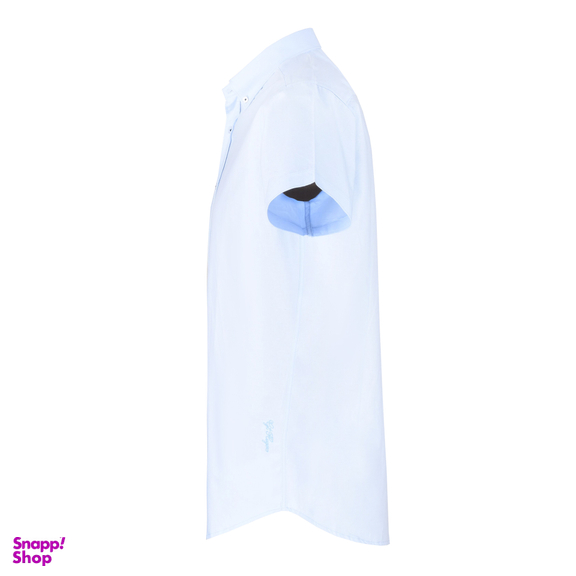 پیراهن آستین کوتاه مردانه جی تی هوگرو (GT Hugero) کد 10187 رنگ خردلی