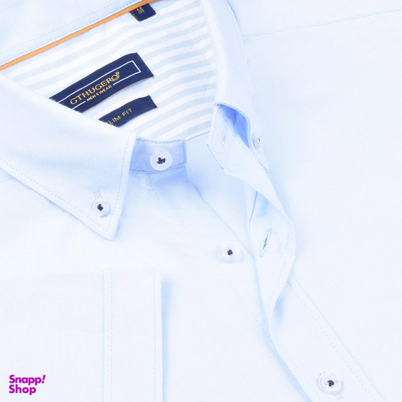 پیراهن آستین کوتاه مردانه جی تی هوگرو (GT Hugero) کد 10187 رنگ خردلی