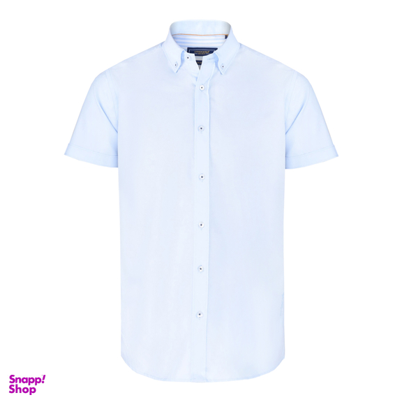 پیراهن آستین کوتاه مردانه جی تی هوگرو (GT Hugero) کد 10187 رنگ خردلی