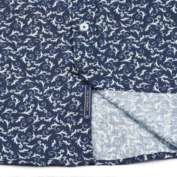 پیراهن مردانه جی تی هوگرو (GT Hugero) کد 10247 رنگ آبی تیره