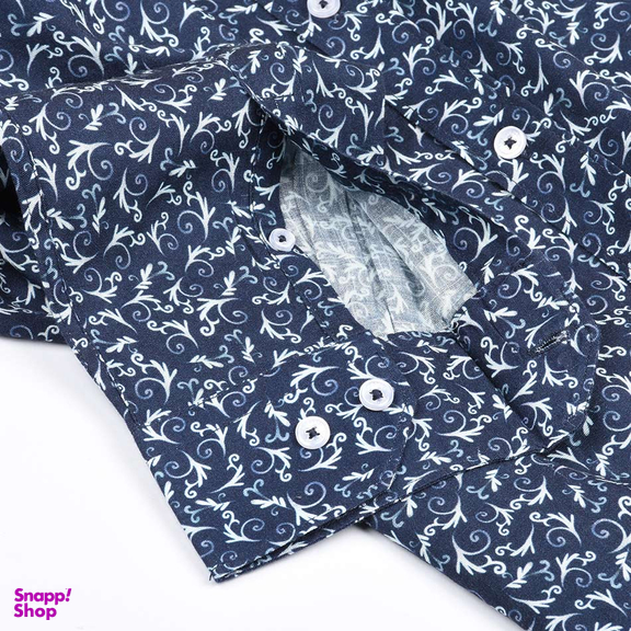 پیراهن مردانه جی تی هوگرو (GT Hugero) کد 10247 رنگ آبی تیره