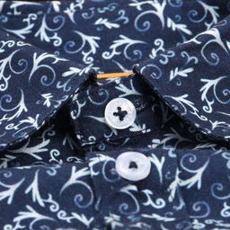 پیراهن مردانه جی تی هوگرو (GT Hugero) کد 10247 رنگ آبی تیره