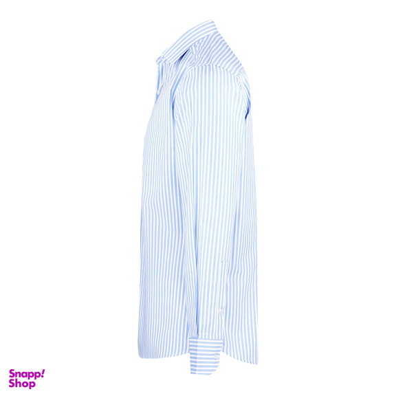 پیراهن مردانه جی تی هوگرو (GT Hugero) کد 10257 رنگ آبی نفتی