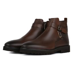 بوت سگکدار مردانه جی تی هوگرو (GT Hugero) کد 10335 رنگ مشکی