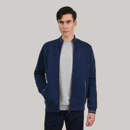 سویشرت مردانه جی تی هوگرو (GT Hugero) کد 10263 رنگ آبی تیره