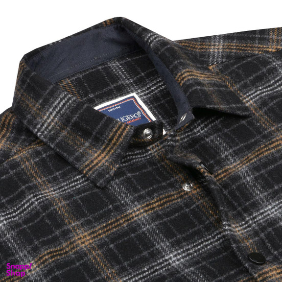 پیراهن پشمی مردانه جی تی هوگرو (GT Hugero) کد 10266 رنگ بژ