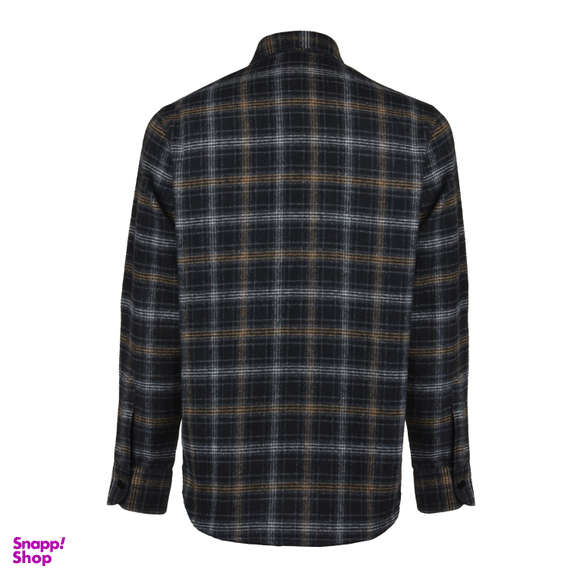 پیراهن پشمی مردانه جی تی هوگرو (GT Hugero) کد 10266 رنگ آبی تیره