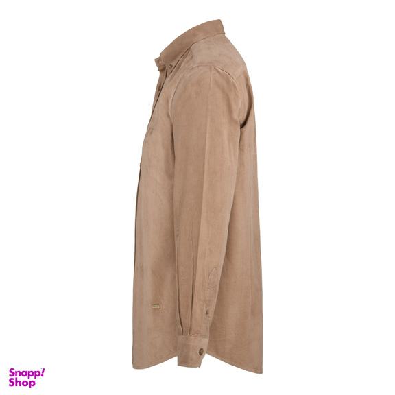 پیراهن مخمل مردانه جی تی هوگرو (GT Hugero) کد 10262 رنگ طوسی